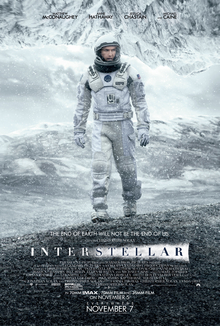 Poster do filme interstellar
